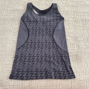 Zella Shirt Women’s Small Gray Sleeveless Tank Top Gym Active Workout Ladies